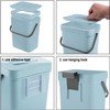 LALASTAR Compost Bin Kitchen, Small Compost Bin for Kitchen, Countertop