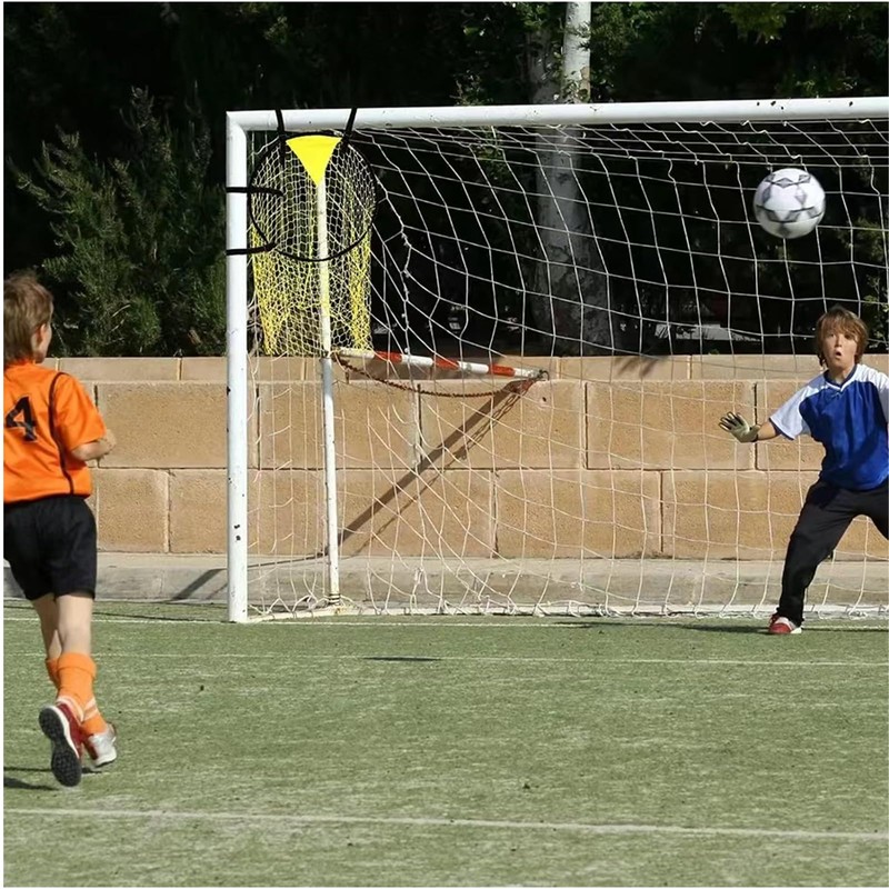 2 Pcs Set Soccer Target Goal Net - Portable Foldable