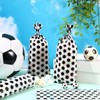 Sunnymove 100 Pack Soccer Treat Bags Cellophane Bags with Twist