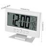 LCD Digital Alarm Clock with Alarm and Snooze Function, Small