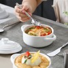MALACASA Mini Cocotte Set - 14 OZ Small Casserole Dishes