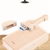 Wooden Guitar Shape Flash Drives Storage USB 2.0 U Disk