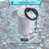 CBB60 60UF 450vac Motor Run Capacitor Volt Cylindrical Dual Wire,