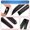 KPY Window Visor Compatible with Mitsubishi Outlander 2022-2024, 4PC Rain