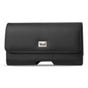 Reiko Wireless Leather Horizontal Phone Pouch with Card Holder 7.0X3.86X0.71