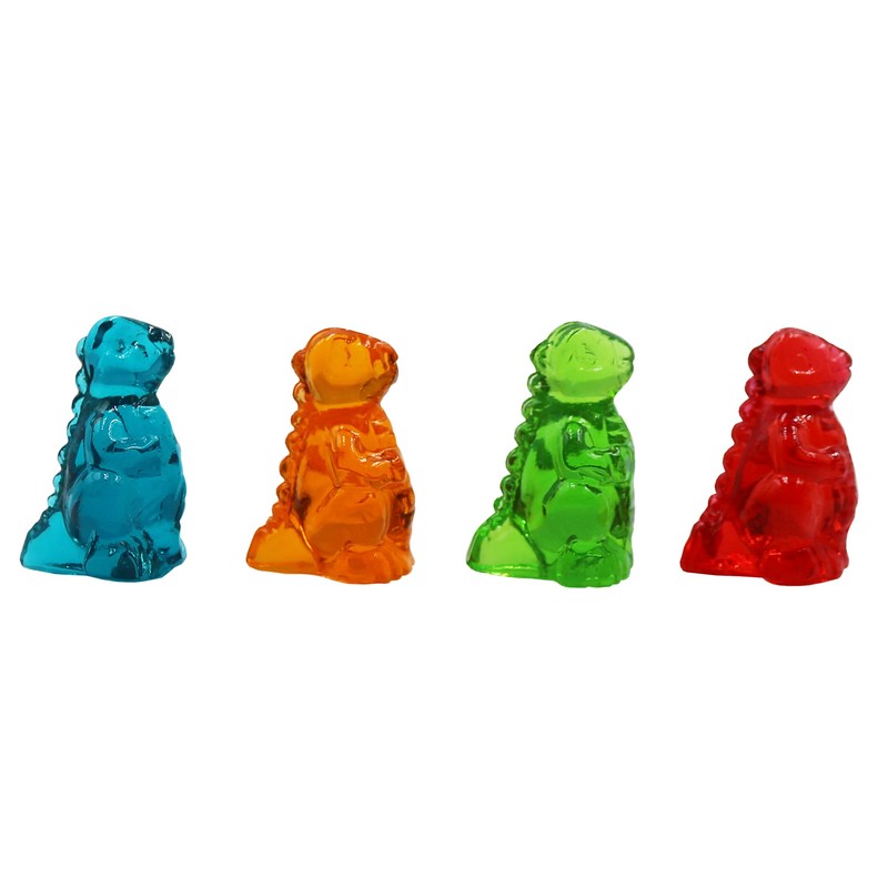 FirstChoiceCandy 3D Rainbow Juicy Gummy Candy (3D Dinosaur, 2 Pound