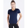 CADMUS Workout t-Shirts for Women Quick Dry Gym Shirts V-Neck,