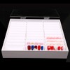 Nail Storage Box Adjustable Nail Colour Cards Display Box for