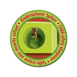 Stabilo Plastic Sharpener for Extra-Thick Pencils Pack of 12