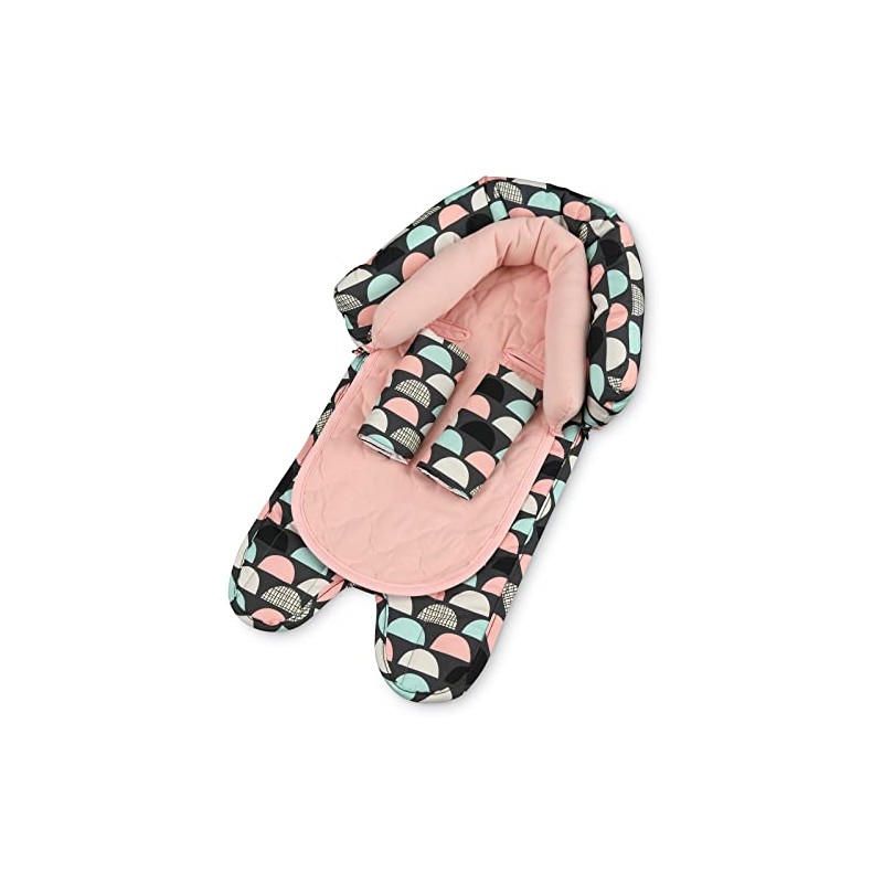 GoldBug Baby & Toddler 2-in-1 Car Seat Head Support +