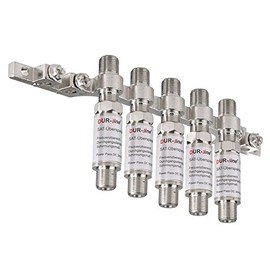 Earth Angle Block Cast 5 Way + 5 x Lightning Protection