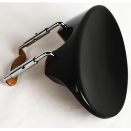 NERO Flesch Flat Chinrest for Violin (chrome brackets)