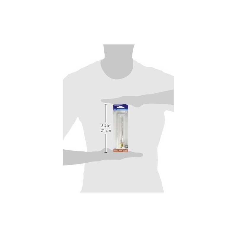 Westinghouse Lighting 03705 Corp 25-watt T61 Tubular Bulb, Clear