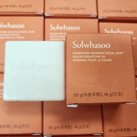 Sulwhasoo Signature Ginseng Facial Soap 25g x 2ea Soothing Creamy K-Beauty