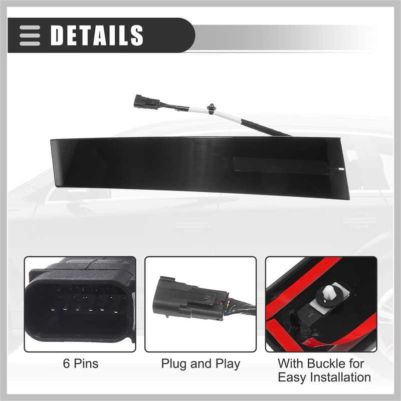 RATCHROLL B Pillar Trim, Left Driver Side Door Entry Keypad