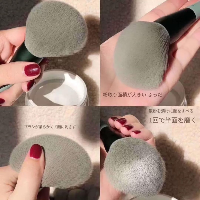 16本メイクブラシパフ スポンジ セットメイクブラシ 高級繊維毛 超柔らかい 化粧筆 多機能 化粧ブラシセット 持ち運びに便利 化粧収納袋付き