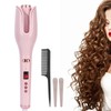 Automatic Rotating Barrel Hair Curler Rose Shape Portable Curling Iron