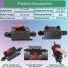 PAGUO Inline Cord Switch 12V 20A DC IP68 Waterproof with
