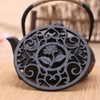 Webao Cast Iron Trivet Teapot Stand Multi-Use Insulated Carved Mat