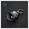 BOBIJOO JEWELRY - Clochette Moto Croix Templer Porte-Bonheur Mocy Bell