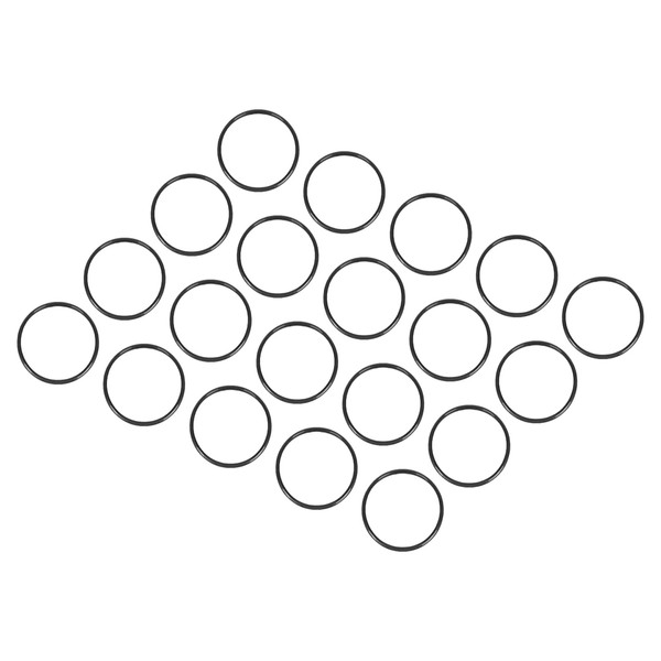 QUARKZMAN Pack of 20 Nitrile Ring O-Rings Seal Rubber Rings