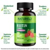 NATURELO Biotin Gummies - Supports Healthy Hair, Skin & Nails