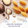Dove Scrub Macadamia & Rice Milk Reveals Visibly Smoother Skin