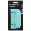 Colourhide Bindermate 2 Hole Punch, Aqua