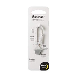 Nite Ize DoohicKey Herramienta llavero múltipledookichkey herramienta llavero multi-herramienta, inoxidable, paqueteck de 1