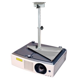 PCMD, LLC. Projector Ceiling Mount Compatible with Panasonic PT-VX610U VX615N VX615NU VZ470U VZ580 with Lateral Shift Coupling (Telescoping 13-20-Inch Extension)