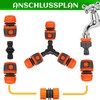 Hose Coupling Set of 3 13 mm Hose Connector with