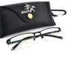 mincl/Photochromatic Progressive Multifocus Reading Glasses for Men (black, 2.5)
