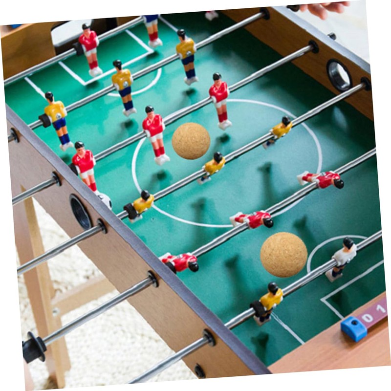 SUPVOX 7pcs Foosball Replacement Balls Soft Cork Table Soccer Accessories