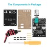 Walfront ZK-502L 5.0 Stereo Audio Receiver Dual Channels Digital Audio