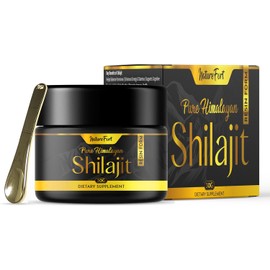 Organic Himalayan Shilajit Resin 30g – 100% Pure, Rich in Fulvic Acid & 85+ Essential Minerals – Boosts Energy, Stamina & Immune Health – Vegan-Friendly, Lab-Tested for Quality
