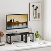 Honiter Desktop Shelf, Desktop Organizer Shelf, Freestanding Small Bookshelf Desk