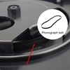 vgggrd Machine Belt, Rubber Record Belt, Compatible with Turntables, Replacement
