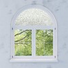 PROTINT WINDOWS Precut Pattern Texture Arched Window Film Shade, Self