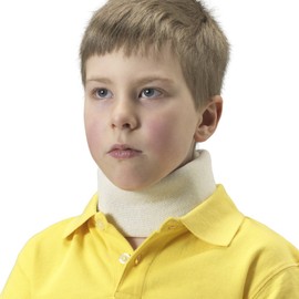 OTC Kidsline Cervical Collar Soft Foam Neck Brace, White, Infant