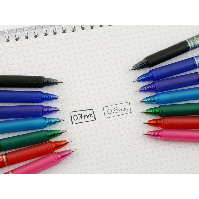 Pilot Frixion Clicker Retractable Erasable Rollerball 0.7 mm Tip -