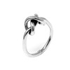 Treasure Bay Stunning Plain 925 Sterling Silver Ring for Women