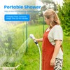 Ann Katy Portable Camping Shower Outdoor Camp Shower Pump,Upgrade Rechargeable