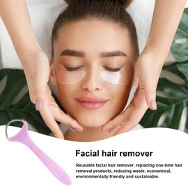 Face Hair Removal for Women - Portable Spring Chin Epilator,Gentle Lightweight Face Hair Remover for Body Eyebrow Arm