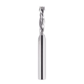 SpeTool Spiral Cutter 8 mm Shaft Compression 6 mm Cutting Diameter 24 mm Cutting Length Groove Cutter CNC Milling Cutter for Router Spiral Groove Cutter Slot Cutter Wood Cutter Solid Carbide End Mill