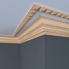 5022-4WHW Unfinished White Hardwood Dentil Trim Moulding