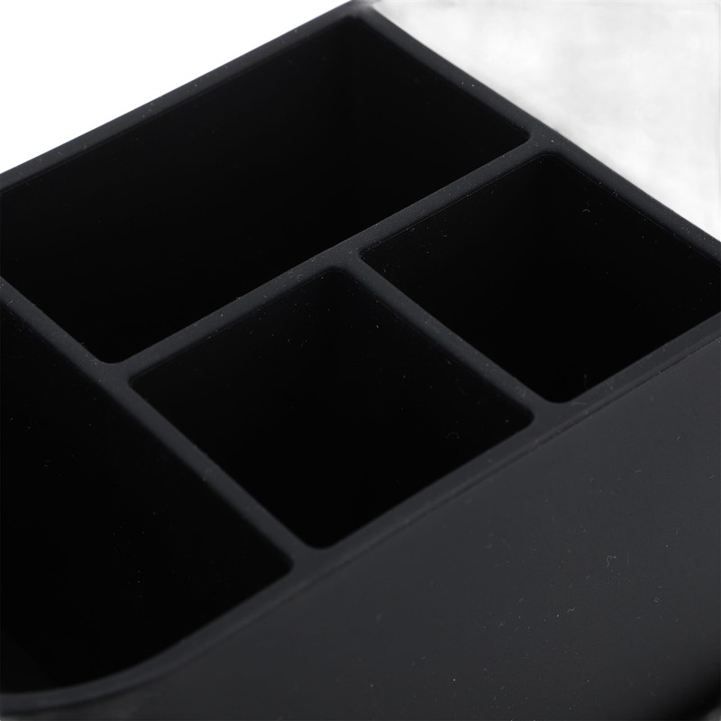 Silicone Toothbrush Toothpaste Holder Multipurpose 5 Slots Drainage Holes Bathroom