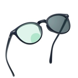 YEIN Bifocal Reading Glasses, Photochromic Gray Sunglasses, +0.50/+2.75 Magnification for Men/Women