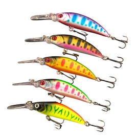 TackleTime Trout Lure Minnow Sinking Stream Lure 0.2 oz (5.5 g)