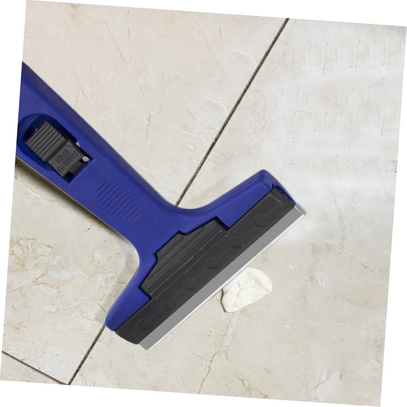 CIYODO 3Pcs Portable Cleaning Scrapers Blue Lightweight Wall Glass Floor