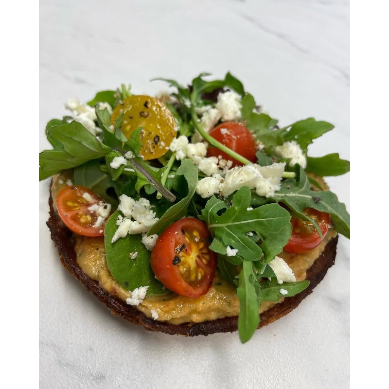 Organic Chickpea Flatbread (Harissa & Rosemary)